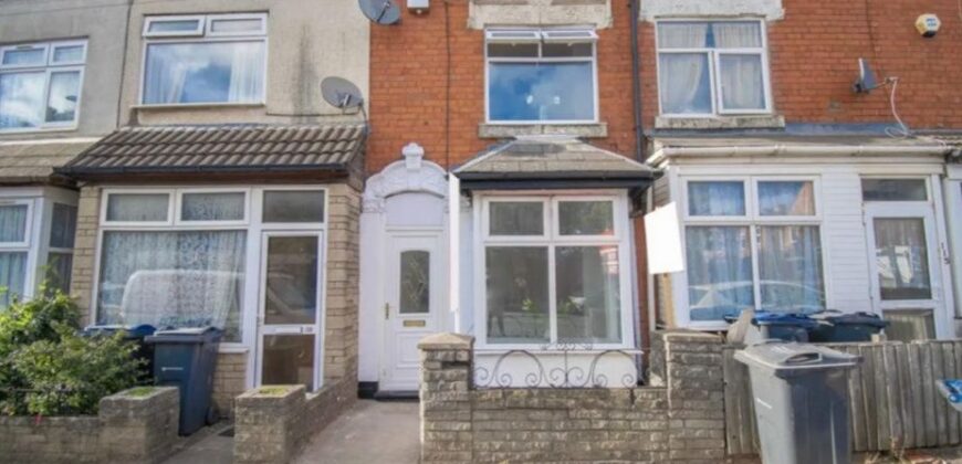 2-Bedroom House – Sparkhill, Birmingham (B11 3AX)